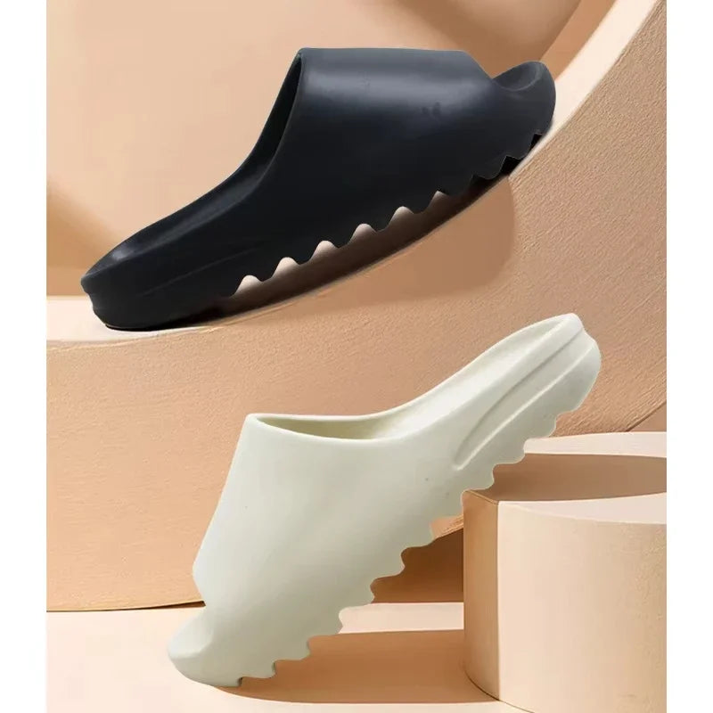 Women Men Slippers Fashion EVA Slides 2025 Summers Outdoor Beach Sandals Women Casual Shoes Man Flip-flops Men's Sandal